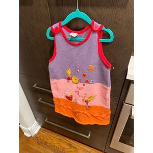 Oilily sweater romper dress girls size 8